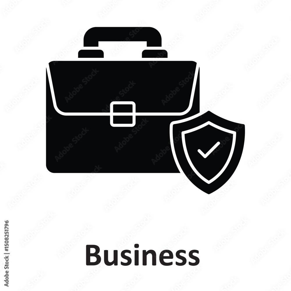 Business insurance :Vector Icon which can easily modify or edit Business insurance :Vector Icon which can easily modify or edit
