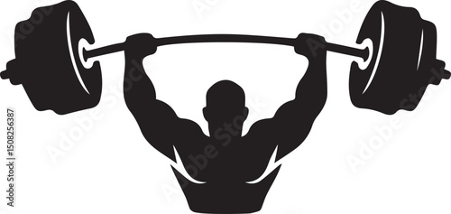 muscular man icon, flexing bicep silhouette, strong man vector, muscle silhouette, man flexing arm, bodybuilder silhouette