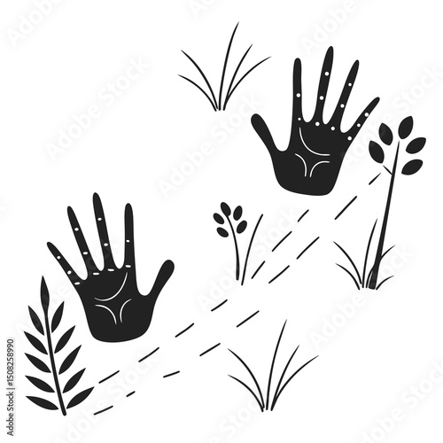 hands vector illustration