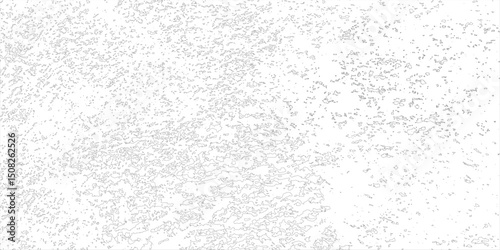 Abstract white grunge dust texture concrete wall on white background Vector for banner and business.	