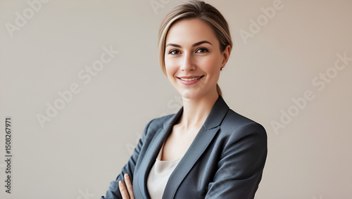 Young Business woman Isolated Profile Picture illustration