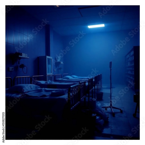 Low Angle Pandemic Imagery – Warm Candlelight and Ultraviolet Urban Isolation

