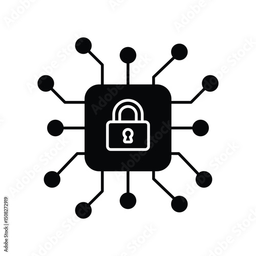 Security :Vector Icon which can easily modify or edit
