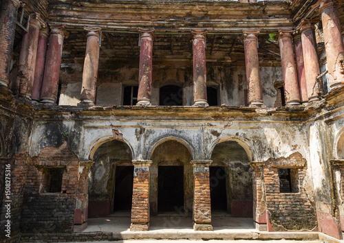 Abandonned Balihar Rajbari palace, Rajshahi Division, Naogaon Sadar, Bangladesh