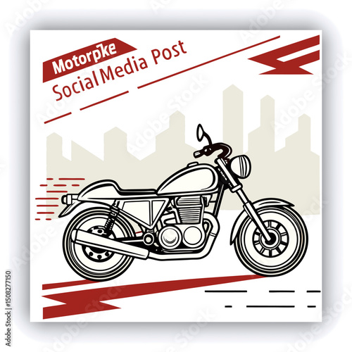 Bike sale social media post and black Friday super sale bundle design template