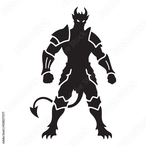 monstar man elements in vector illustration