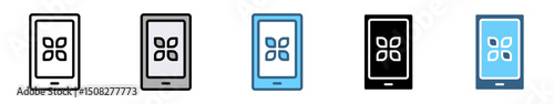 OMNICHANNEL icons with various information styles and colors  of social media, mobile, website, call center, print, email, and warehouse