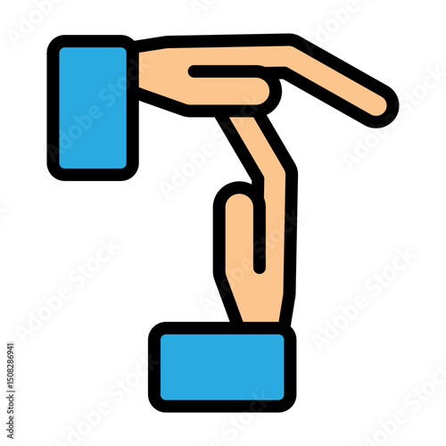 Timeout Vector Filled Icon Design