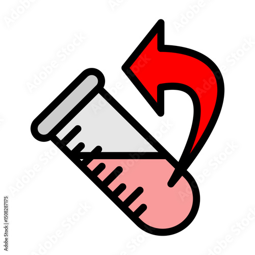 Responsive Test Vector Filled Icon Design