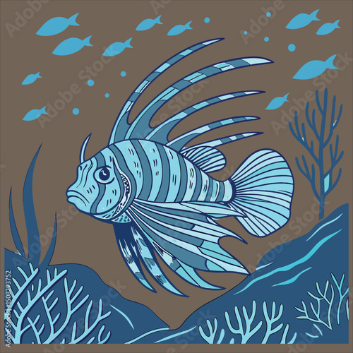 fish cartoon vector