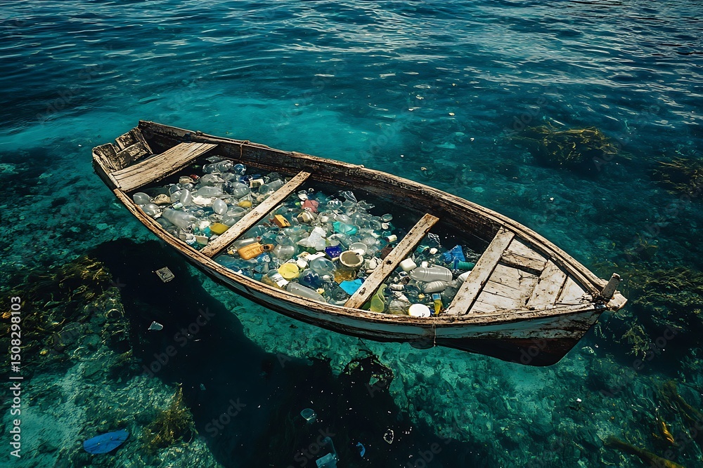 Obraz premium old fishing boat