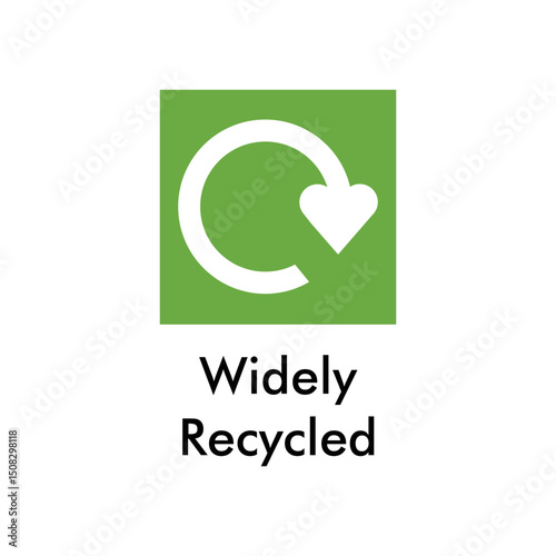Widely Recycle Green Icon