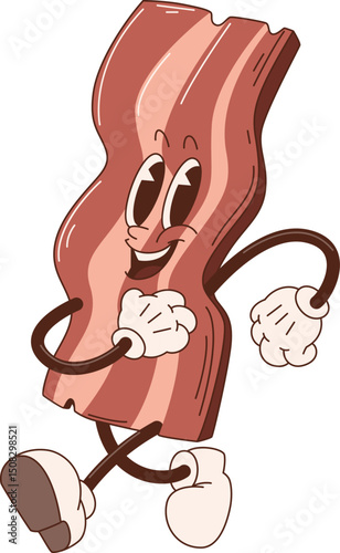 Groovy Bacon Character