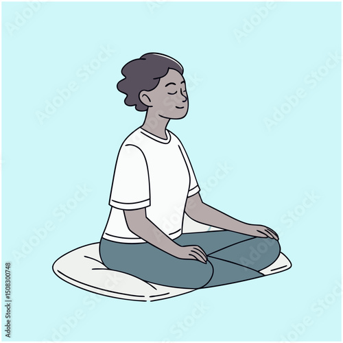 Meditation pose