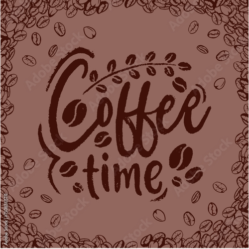 coffee beans background