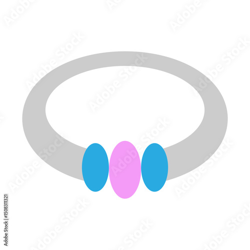 Bracelet Vector Glyph Icon Design