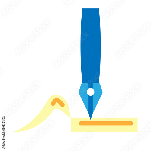 Register Vector Flat Icon Design