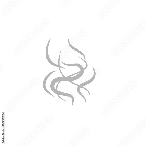 wind line vector illustration