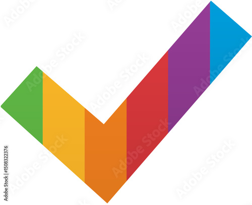Free Download Pride Month Approval Icon Rainbow LGBTQ Icon - GFXLoad