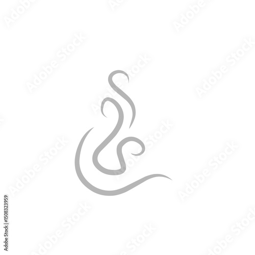 wind line vector illustration