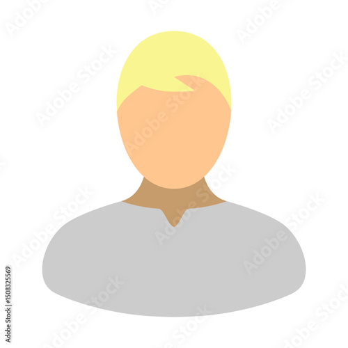 Person Vector Flat Icon Design