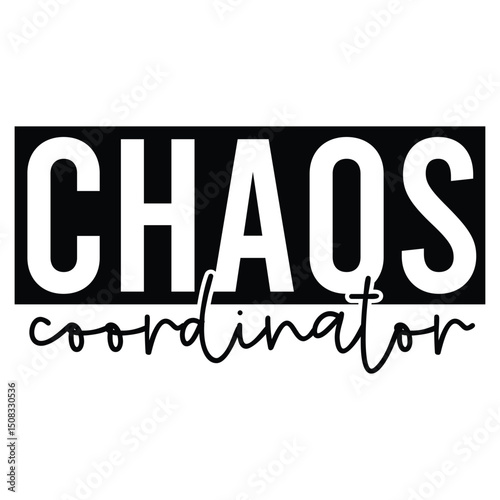 chaos coordinator SVG Art & Illustration