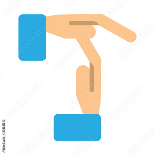 Timeout Vector Flat Icon Design