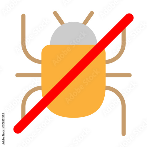 Debug Vector Flat Icon Design