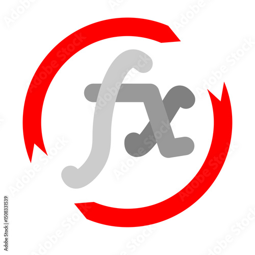 Reusable Functions Vector Flat Icon Design