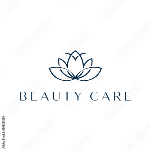 Spa Logo Design Vector, Yoga Logo Design