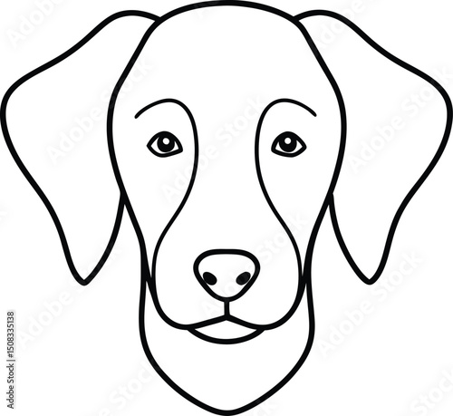 beagle dog portrait