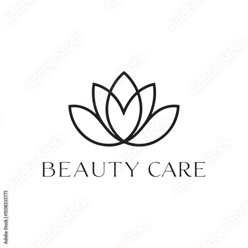 Spa Logo Design Vector, Yoga Logo Design