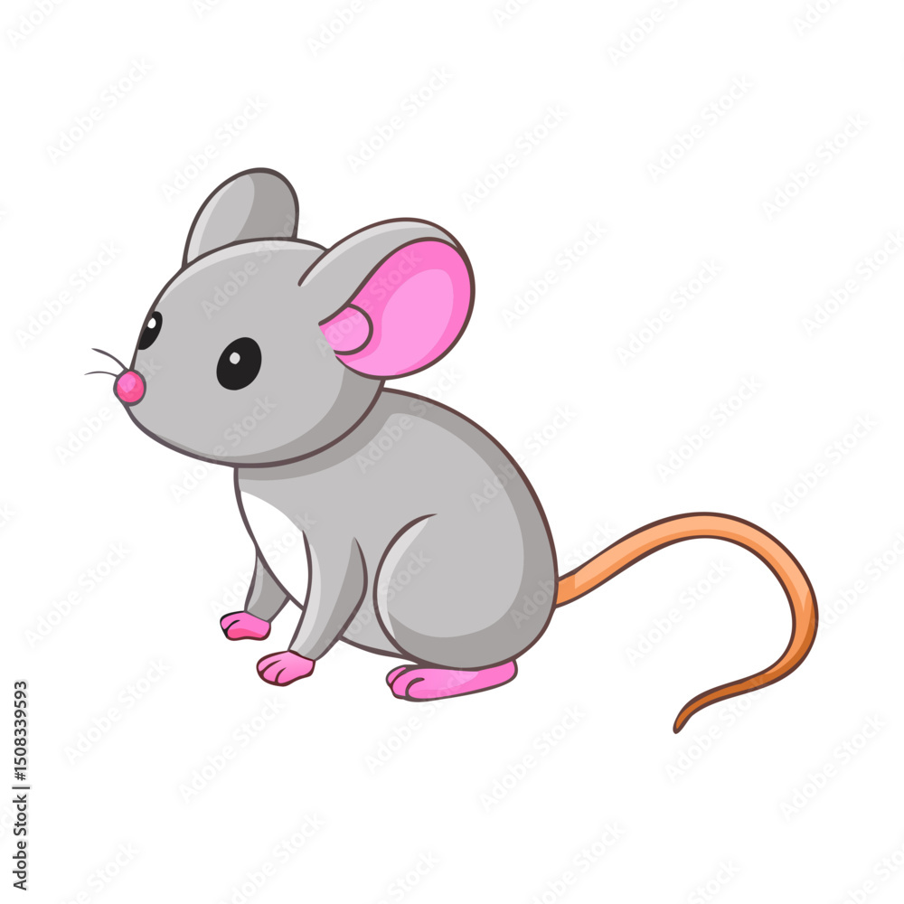 Obraz premium mouse and cheese