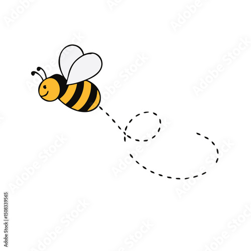 bee and honey