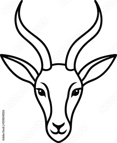 head of a deer