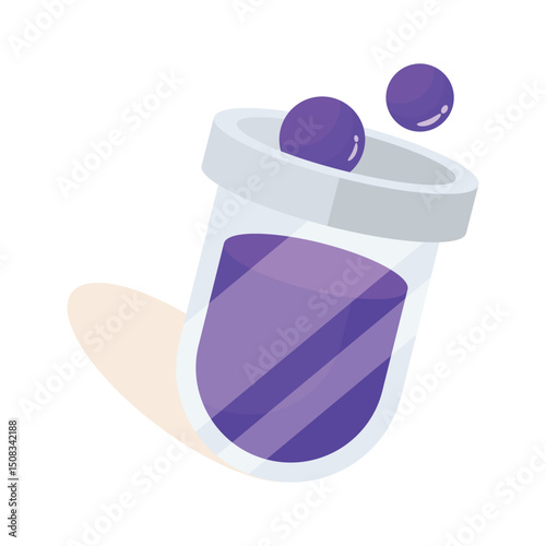 Have a look at this 2d icon of test tube