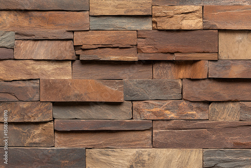 Seamless brick wall texture in natural red tones suitable for design use, showcasing detailed and varied brick patterns