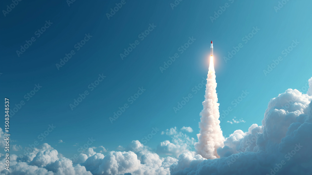 Fototapeta premium space shuttle launch