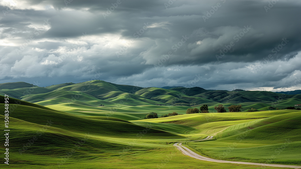 Obraz premium landscape with mountains