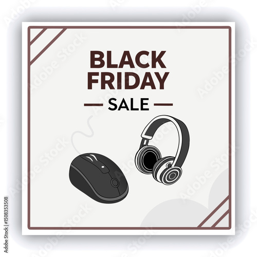 Black Friday super sale social media banner templateHEADPONE (1)