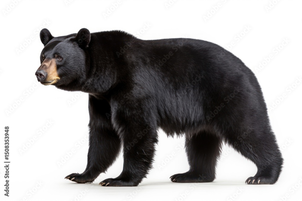 Fototapeta premium Bear wildlife mammal animal.