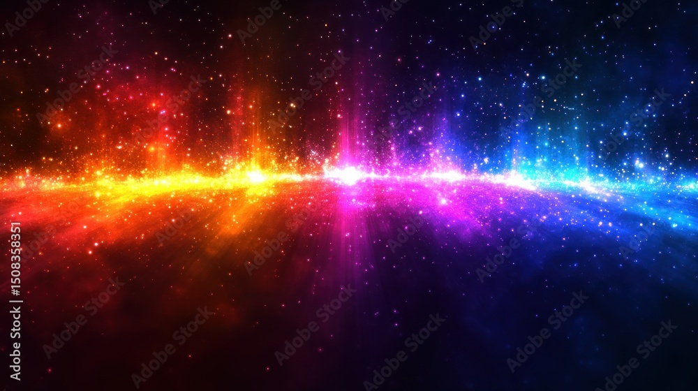 custom made wallpaper toronto digitalColorful abstract horizontal design