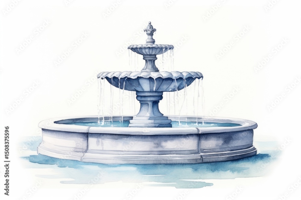 Fototapeta premium Fountain architecture water creativity.