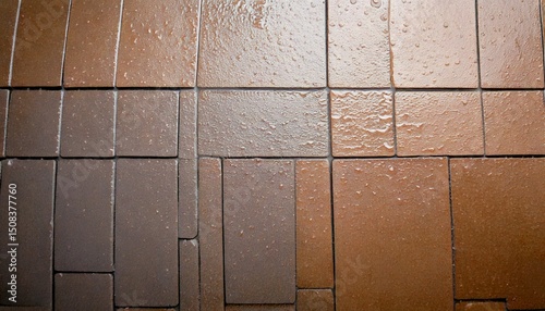 Tile, background, wallpaper, design, wet, glossy, closeup, surface, texture, ceramic, reflective, modern, smooth, damp, pattern, water, detail, abstract, bathroom, clean, interior, decorative, realist