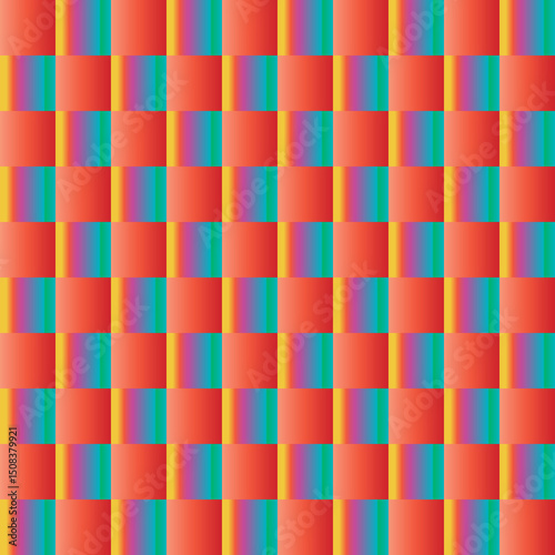 210 Seamless checquered pattern - Tartan fabric backgrounds canvas pattern seamless textile cloth bright color wrapping paper wallpaper