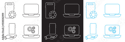 Web and  App desogm icon .  ui ux , user interface icon.  Vector illustration. isolated on white and black background. EPS 10