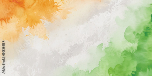 Tricolor background orange, saffron, kesari, white, green, Independence day, Republic Day, Flag, colors,  background, 15 august, 26 january, pride, day,