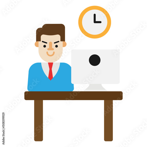 Worker Business Male