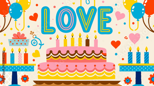 happy birthday cake