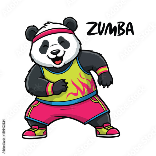Funny fitness gym vector